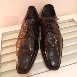 Stacy Adams Men's genuine  leather Talarico Cap Toe Oxford  Shoes